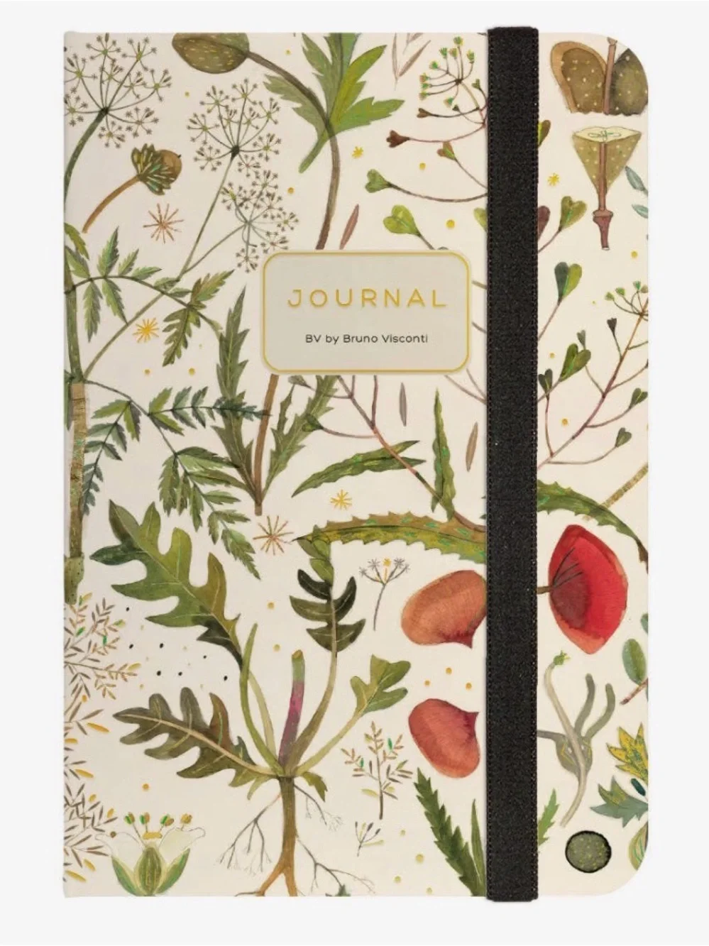 BV By Bruno Visconti Gift Set of Stationery in Greens & Flowers -Pen, 2 Journals